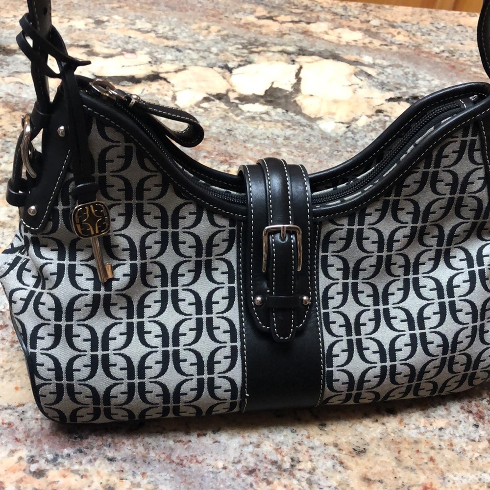 Fossil Signature Canvas Shoulder Bag - image 7